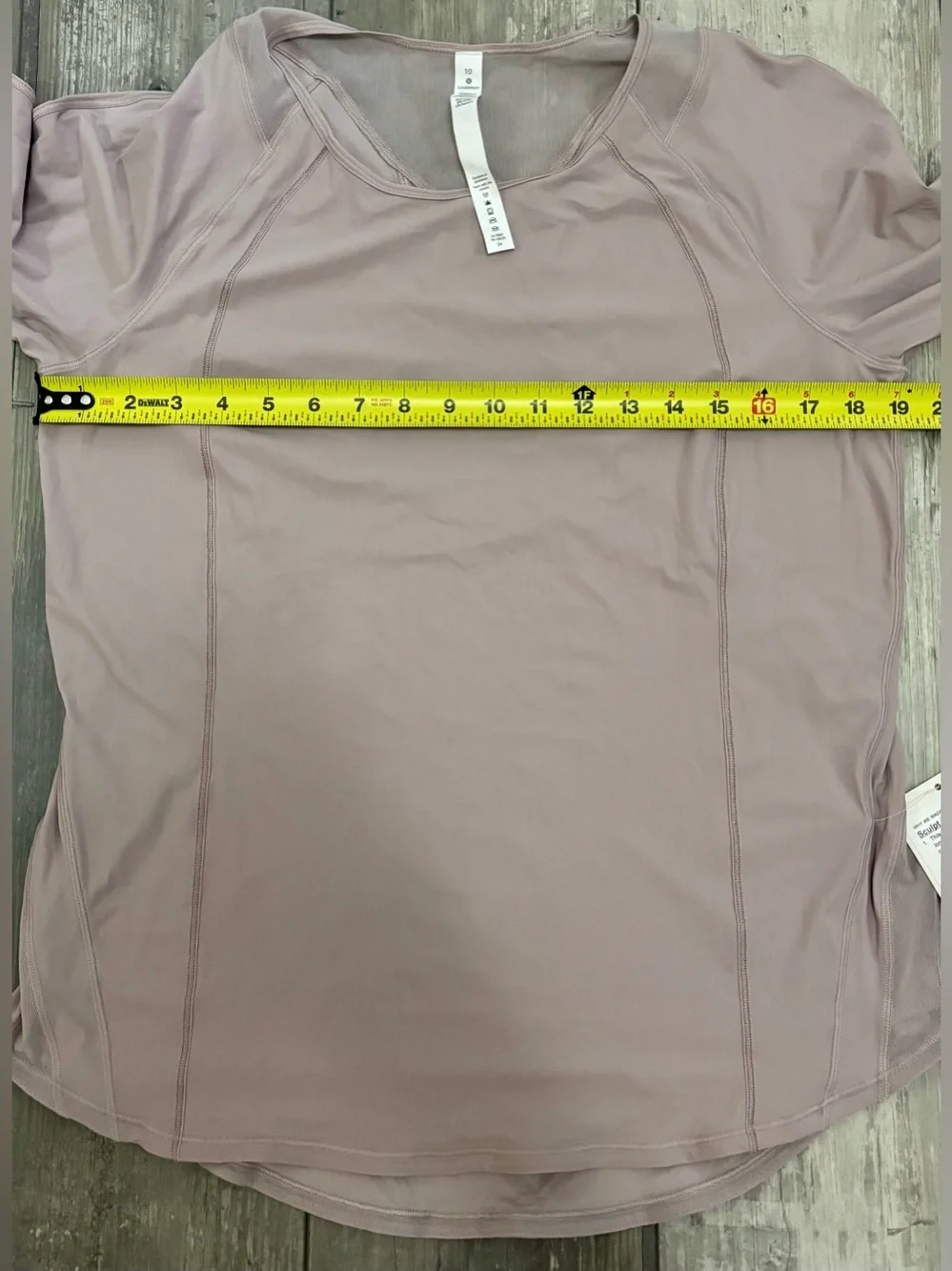 Lululemon Women’s Sculpt Long Sleeve Workout Shirt - Size 10 - Smoky Blush